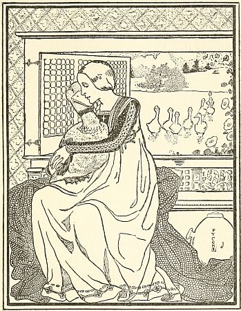 Saint Werburgh and her Goose